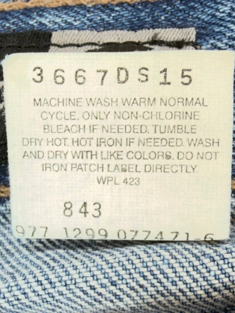 Levi's SilverTab Jeans Mens 31x30 Blue Cotton Straight Relaxed Vintage 90s Baggy